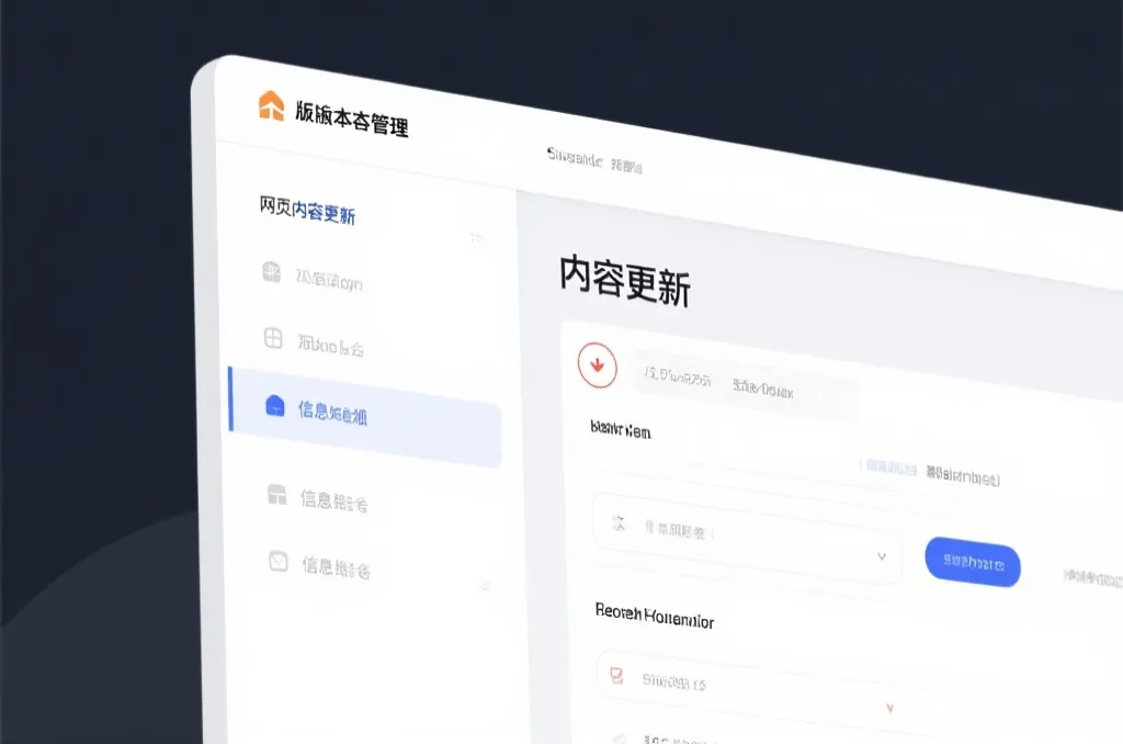 赛程网页更新日志与修订标注的视觉示意